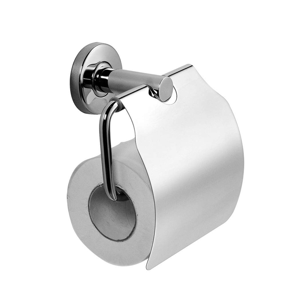 Soporte de papel de cocina en acero inoxidable pulido de alta durabilidad para hogar