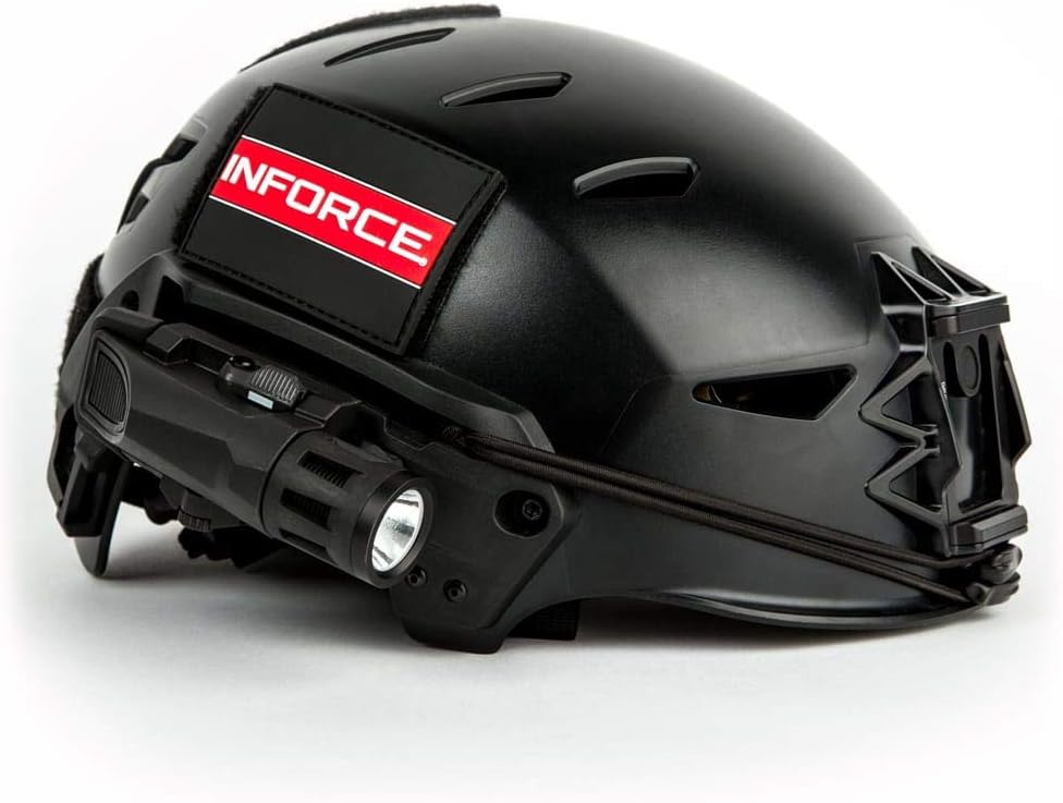 Inforce Helmet Mounted Light 400 Lumens Gen 2 White Light Black Body HML-05-1 HML