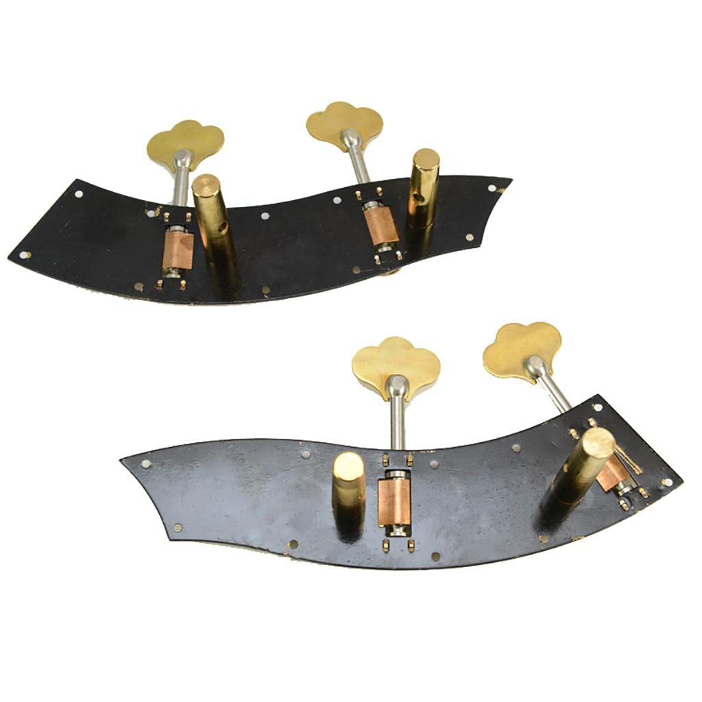 MILAAN 2 Pieces Upright Double Bass Tuning Pegs Machine Heads for