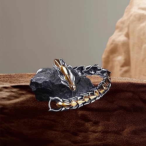 Kf Ornament Vintage Dragon Design Bracelets For Men thumb #2
