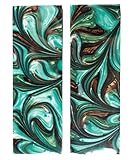 Raw Turquoise Pearl Knife Scale Sets