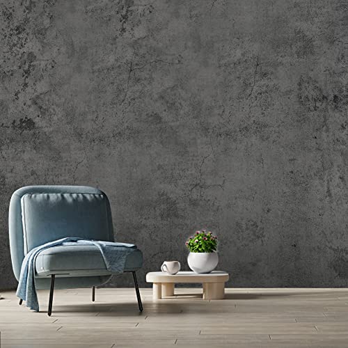 Bai You Mei Selbstklebend Tapete Betonoptik 10m*60cm, Industrial Style...