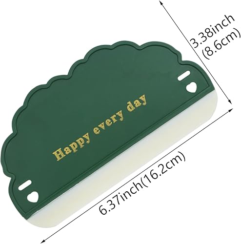 Miniatura 2 de Paquete de 3 espátulas de silicona para fregadero, limpiador de espejo para fregadero de cocina, para el hogar, cocina, encimera, ventana de coche y