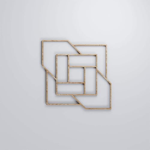 Miniatura 5 de Ekena Millwork WALW08X08X0250LLDRO Loveland Paneles de pared con calado, 7 38 pulgadas de ancho x 7 38 pulgadas de alto x 14 de alto, roble rojo