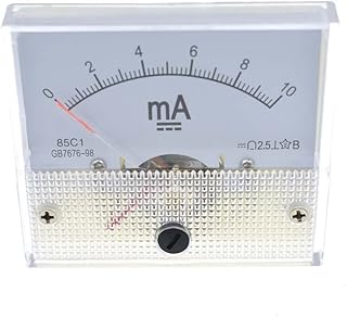 RELAND SUN DC 10mA Analog Current Panel Ammeter 85C1 Amp Gauge