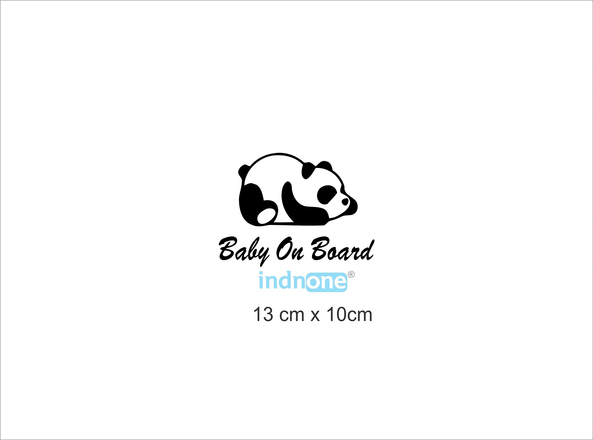 Baby On Board Vinyl Decal Car Sticker for car-image-36