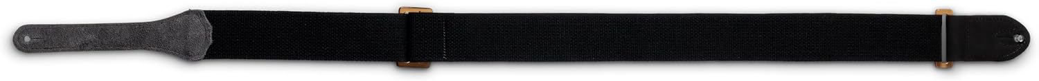Taylor GS Mini Strap, Black Cotton, 2"", Adjustable image 2