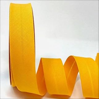 Byetsa Amarillo huevo (306) - Bies de polialgodón de 30 mm en un rollo de 25 m