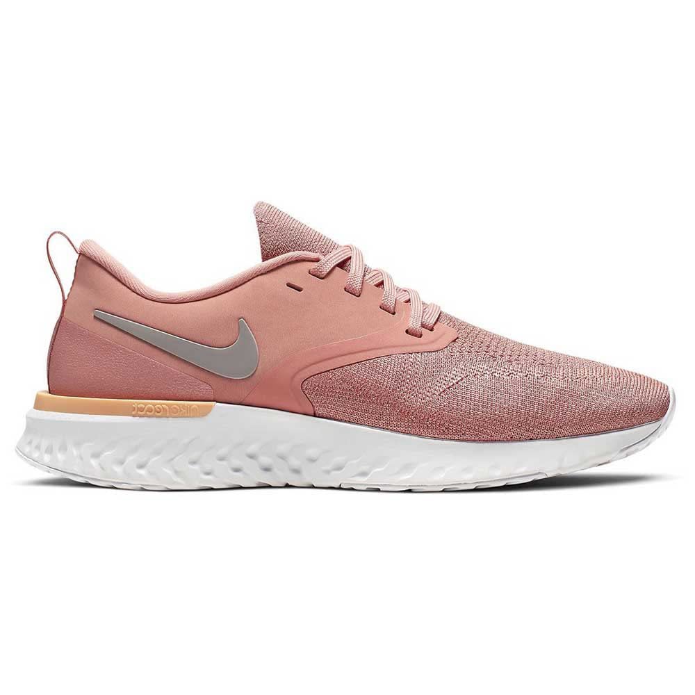 Nike Womens Odyssey React 2 Flyknit Pink Quartz/Platinum Tint/Celestial Gold/Pumice Running Shoes-5 UK (38.5 EU) (7.5 US) (AH1016-602) (B07LG9JW4B) Amazon Price History, Amazon Price Tracker