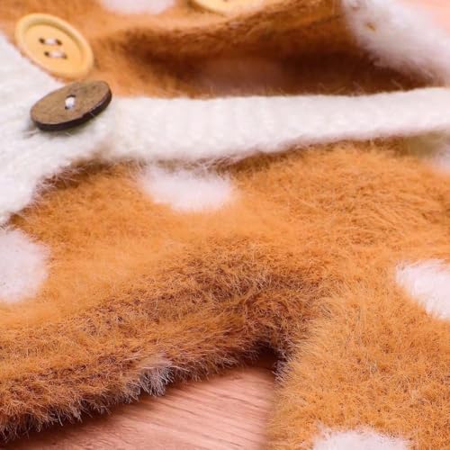Tenues de Noël bébé costume de cerf pour séance photo de naissance - 7