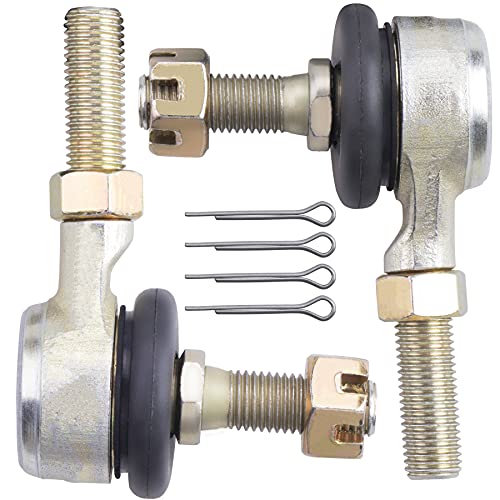 10-10mm Tie Rod Ball Joint,Left and Right Hand Tie Rod Ball Joint Compatible with Chinese ATV Quad Four Wheeler 110cc Kazuma Roketa SunL TaoTao Coolster Dirt Bike Go Kart Moped Scooter