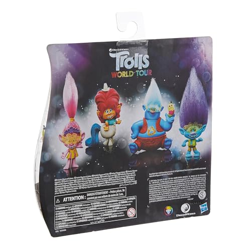 Set de 5 Figuras Trolls World Tour miniatura 5