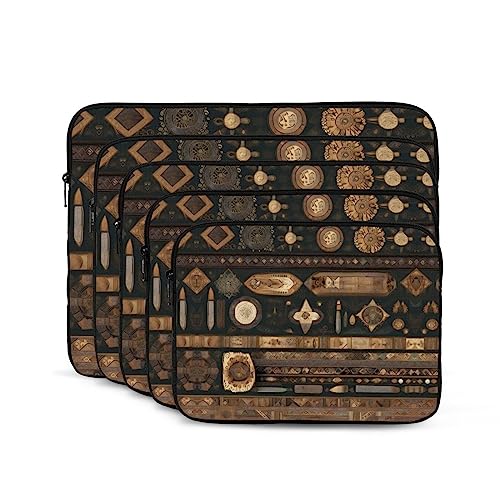 Bohemian Style Laptop Sleeve Case 15 Inch Suitable For Notebook Computer Tablet Traveling Carrying Simple Case2