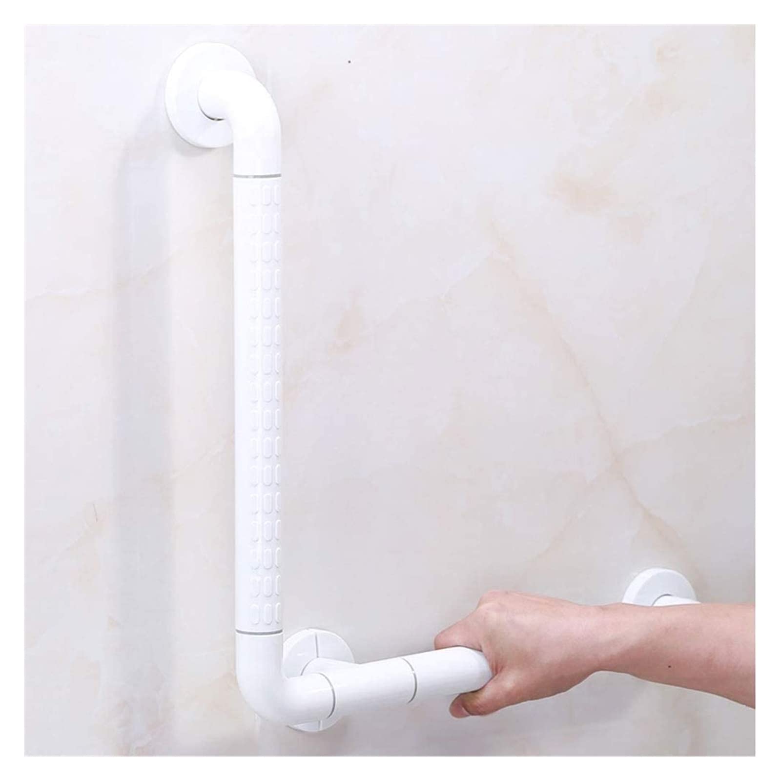 Poignée appui en acier inoxydable brossé 20 x 28 pouces pour douches modernes