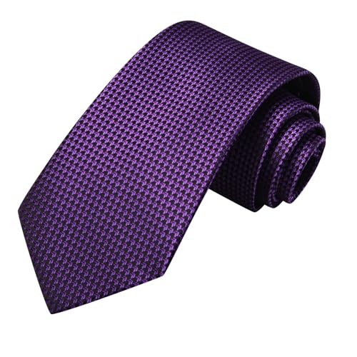 Image of Dubulle Mens Paisley Striped Tie Woven Necktie for Men and Handkerchief Cufflinks Set Wedding Formal Business