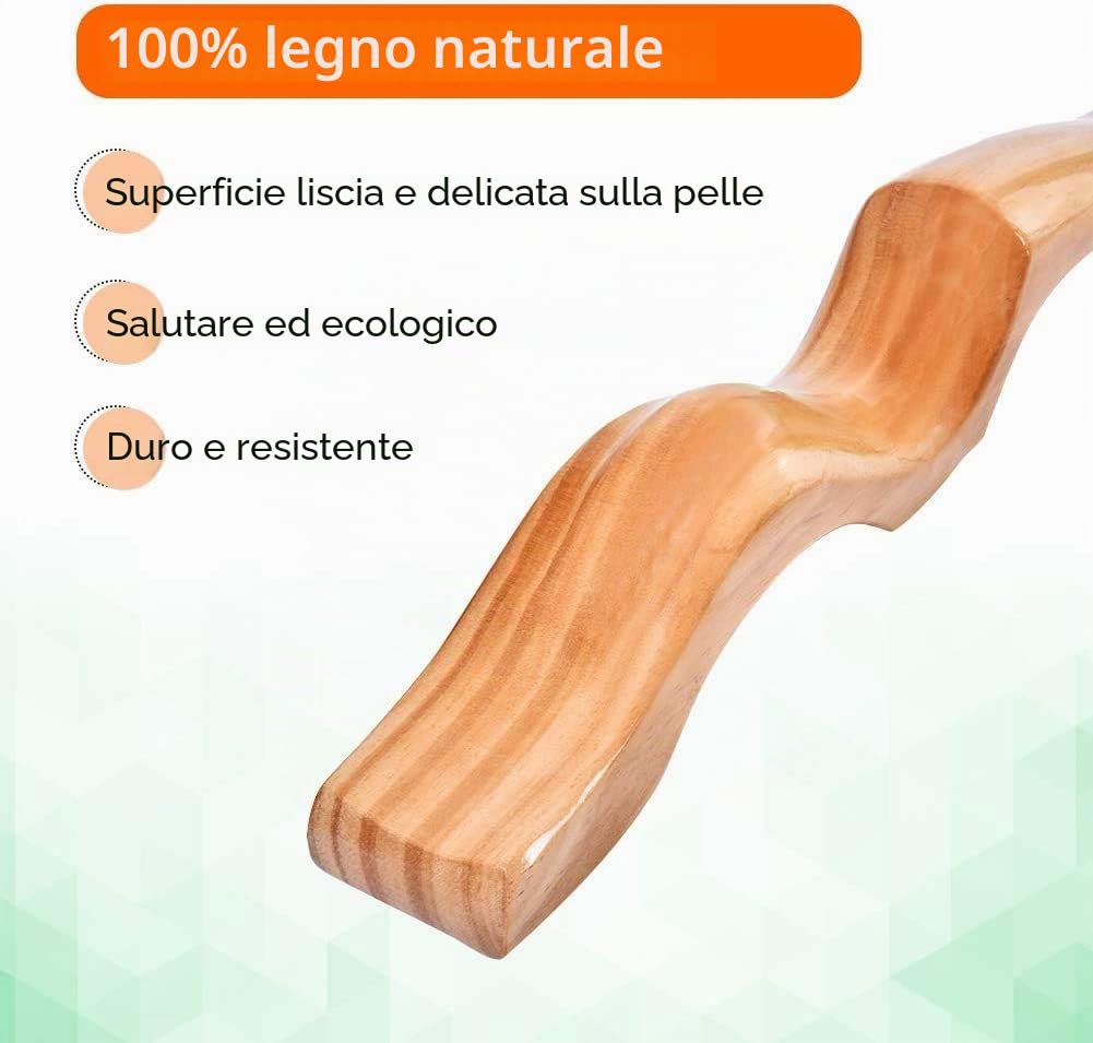 lyrlody Barella per Piede da Danza, Barella dell' in Pino per Balletto, 72 x 7 x 3.5 cm