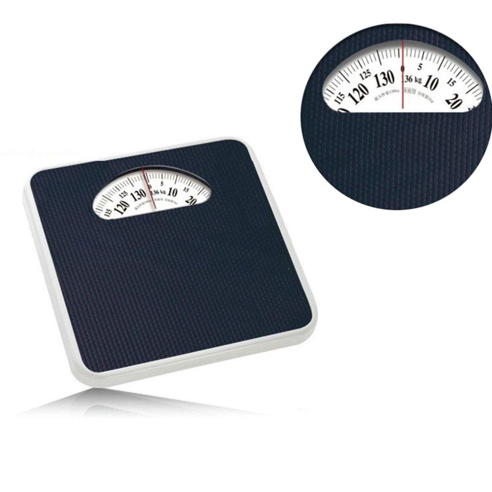 DWZF Rotary dial Bathroom Scale, Professional Mechanical Scale, Fast Weighing, All Steel Body, Very Suitable for Healthy Weight Loss
