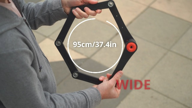 Amazon.com : Seatylock FoldyLock 95 Bike Lock Mount Carrying Case