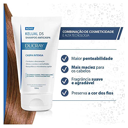 Kelual DS Ducray Shampoo Anticaspa Intensa 100mL
