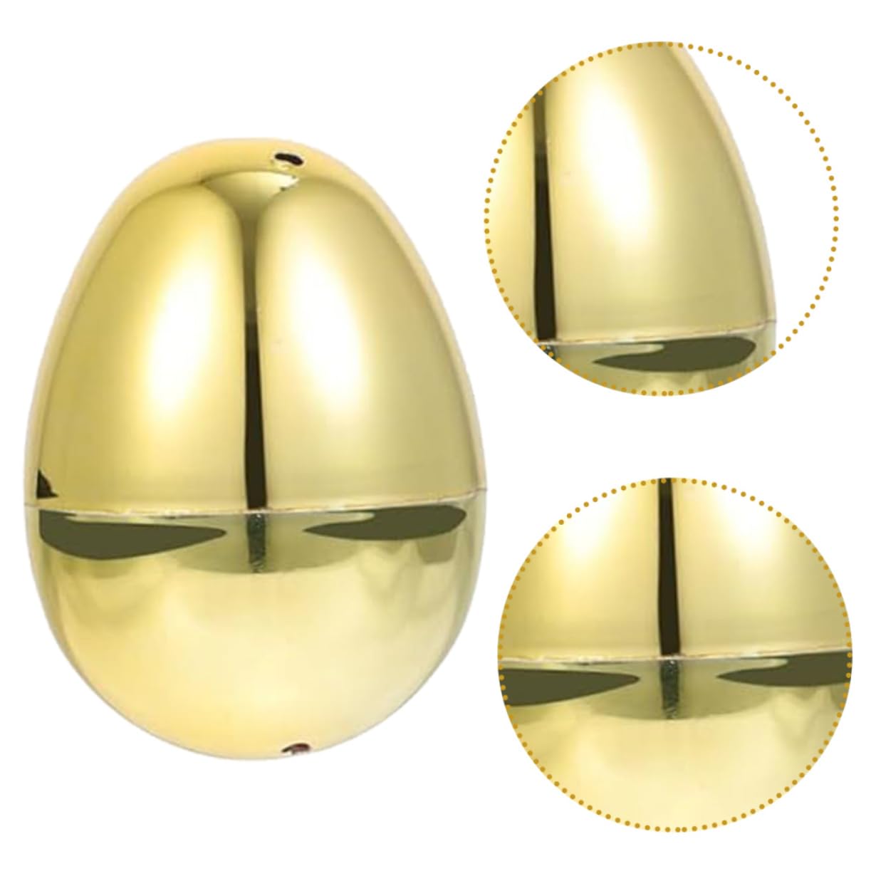 MAGICLULU Scatole Dorate Aperte da 40 Pezzi per Uova di Pasqua Riempibili A Forma di di Pasqua Riempibile