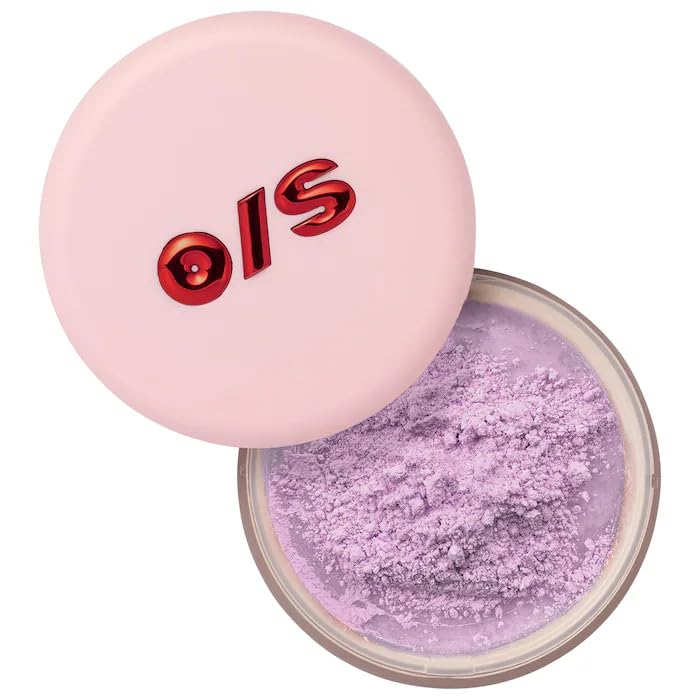 O/S P4trick St4rrr Ultimate Blurring Setting Powder - 24HR Shine Control Loose Face Powder - Color: Cute Lilac - For Brightening Fair to Medium Skin Tones (1.2 oz / 34.5 g)