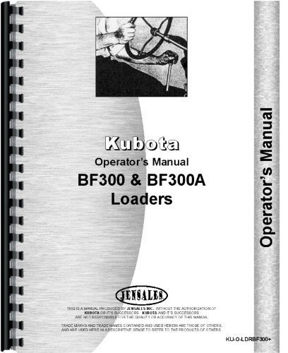 Kubota B8200E Tractor Operators Manual      Plastic Comb – January 1, 2013