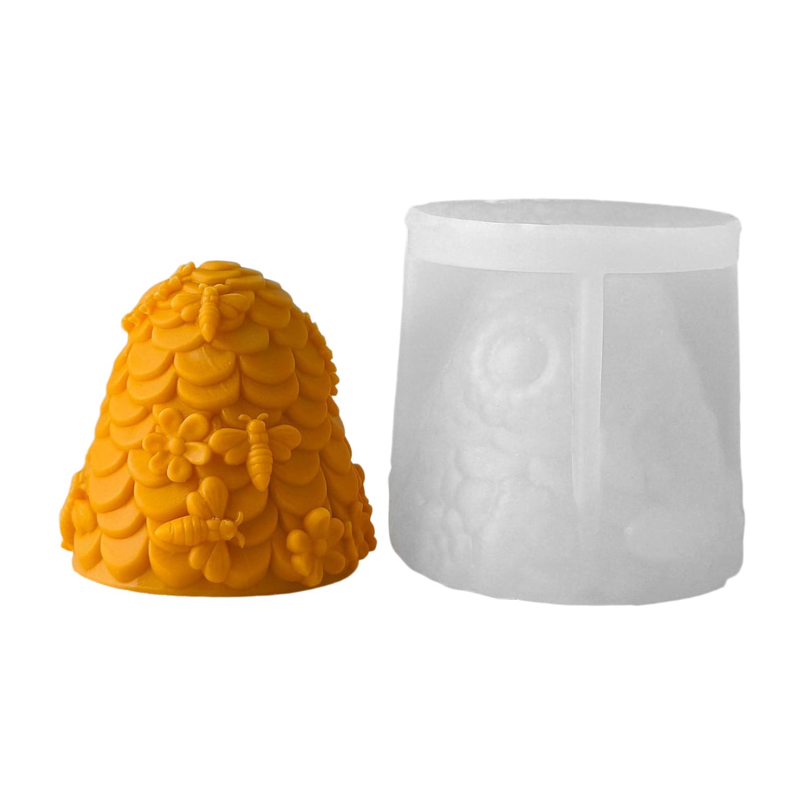 Xjdzineq Nonstick Silicone Honeycombs for Melts Soap Making and Craft Materials Silicone