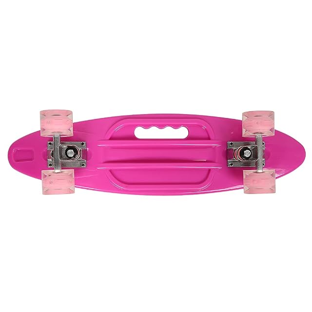 Foto 7 de 8 de Skateboard con Ruedas LED parpadeantes, Mini Skateboard, con rodamientos ABEC-7, monopatín para niños
