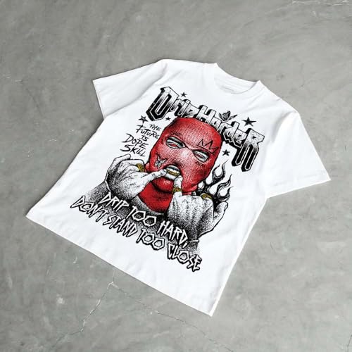 Image of DopeSkill Graphic Tee Streetwear Hip Hop Hypebeast Street Style Unisex T-Shirt Sneaker Colour Matching Shirts Cool Flexing