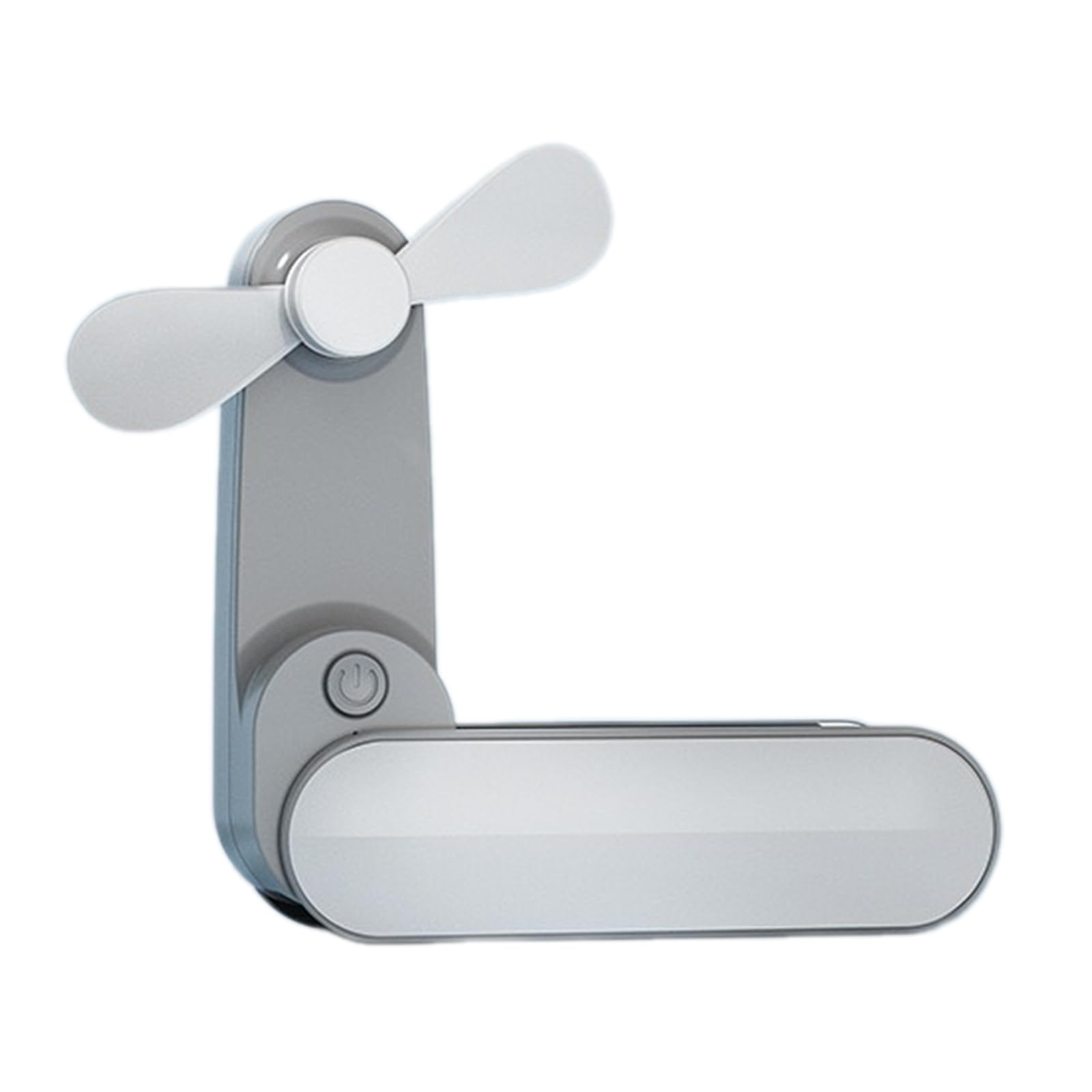 Ventilador de mano portátil y plegable con batería de bolsillo para escritorio
