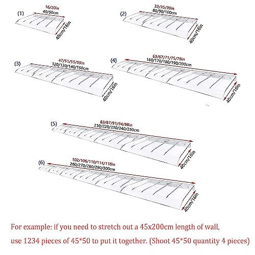 Auvent de porte insonorisant et imperméable en polycarbonate transparent contre les intempéries - 5