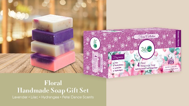 Amazon.com : 360 Feel Fresh Bar Soap Set - Made in the USA