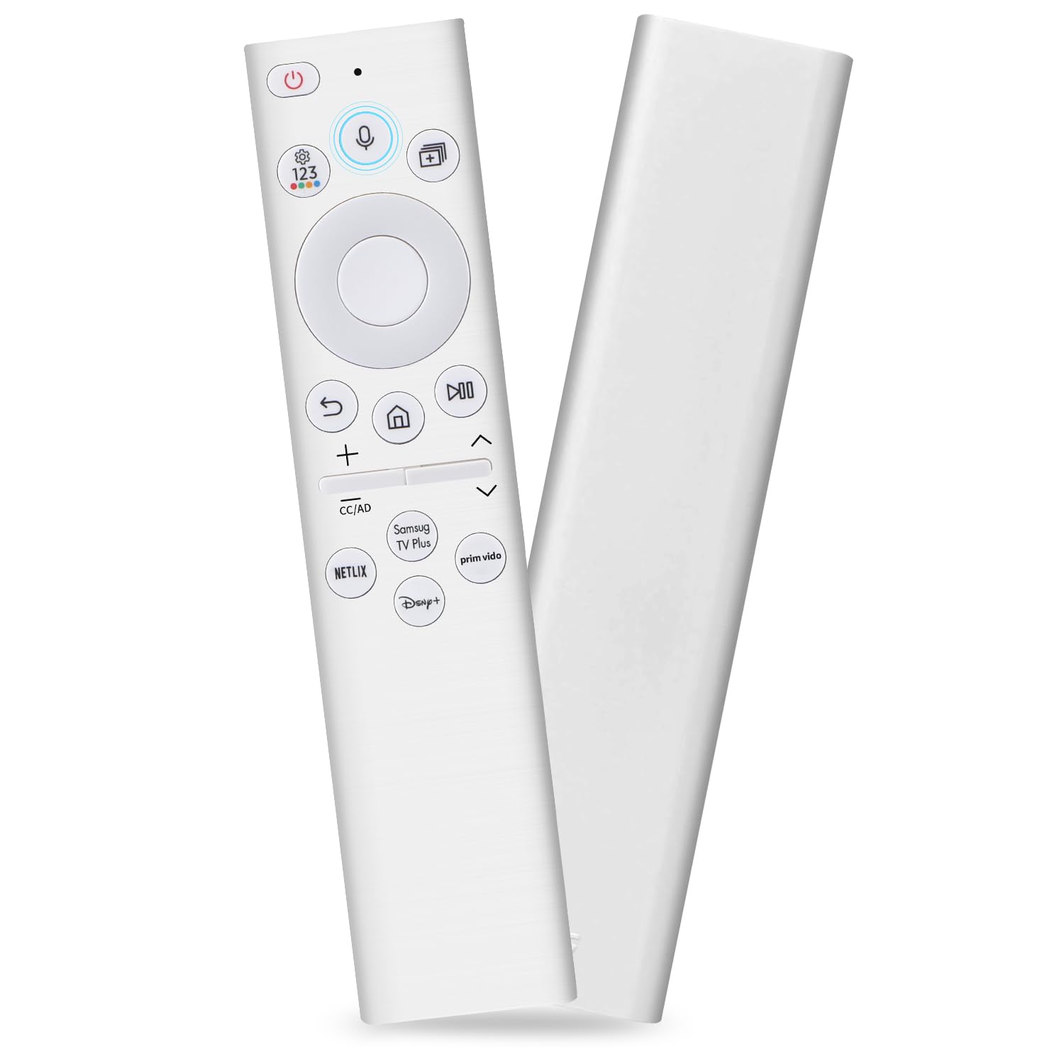 for Samsung-Smart-TV-Remote, Compatible with Samsung Frame Crystal QLED OLED UHD 4K 8K Smart TVs, Replacement for BN59-01391A Without Rechargeable Solar Cell