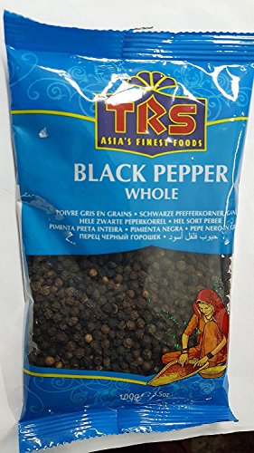 100g TRS Whole Black Pepper (Black Peppercorns)