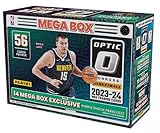 Generic 2023-24 Panini Donruss Optic Basketball Mega Box (56 Cards/Box) Purple Shock Parallels