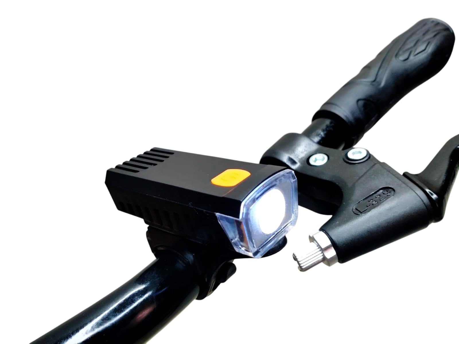 CYIDER Cycle Light Rechargeable – Waterproof Front Cycle Light | High Bright LED Bicycle Light for Kids & Adults | Anti-Glare, 3 Modes – USB Type-C Rechargeable (Black)-image-44