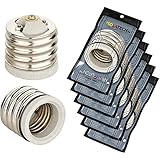 adaptateur e40 e27 ebenoid Duradero y seguro: con una gran capacidad de carga y un rendimiento fiable, este adaptador es duradero y seguro de usar. Además, cumple todas las normas de seguridad pertinentes.