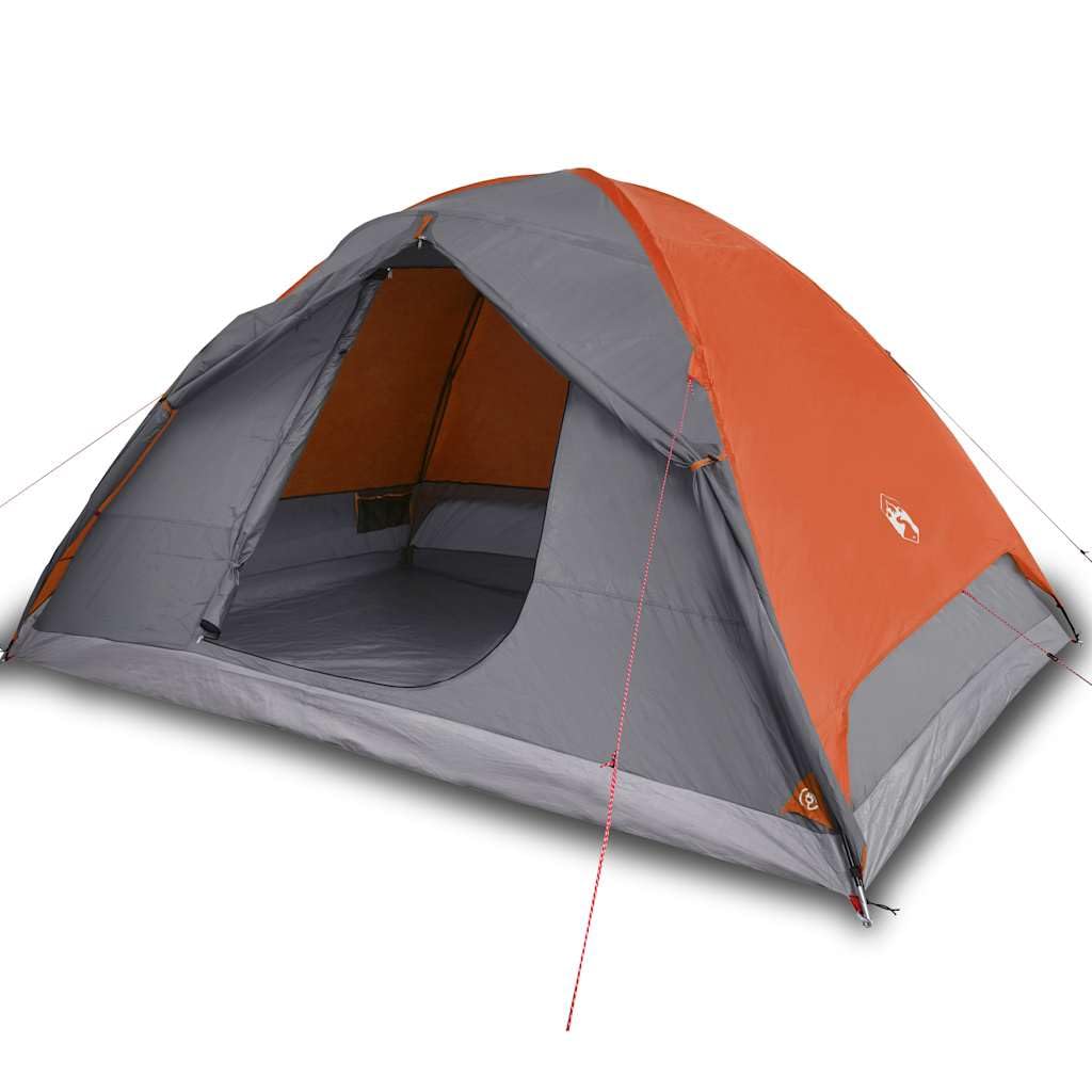 Genérico Tienda de campaña iglú para 6 Personas Impermeable Naranja,Deportes,Actividades al Aire Libre,Camping y Senderismo,Tiendas de campaña-94414