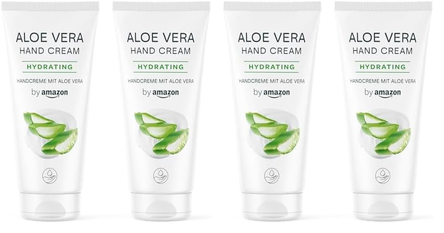 by Amazon Aloe-Vera-Handcreme, 2 x 100 ml (Packung mit 2)