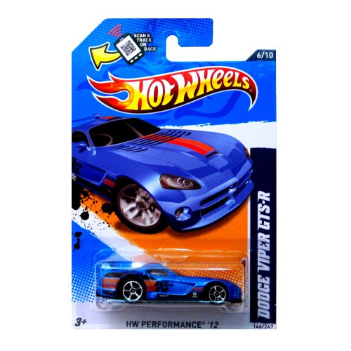 Hot Wheels 2012 Dodge Viper GTS-R 1:64 miniatura 1
