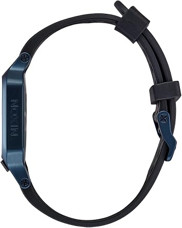 Nixon Heat A1320 - Ultra-Thin Digital Sports Watch for Men (38 mm Dial, 20 mm PU/Rubber/Silicone Strap)