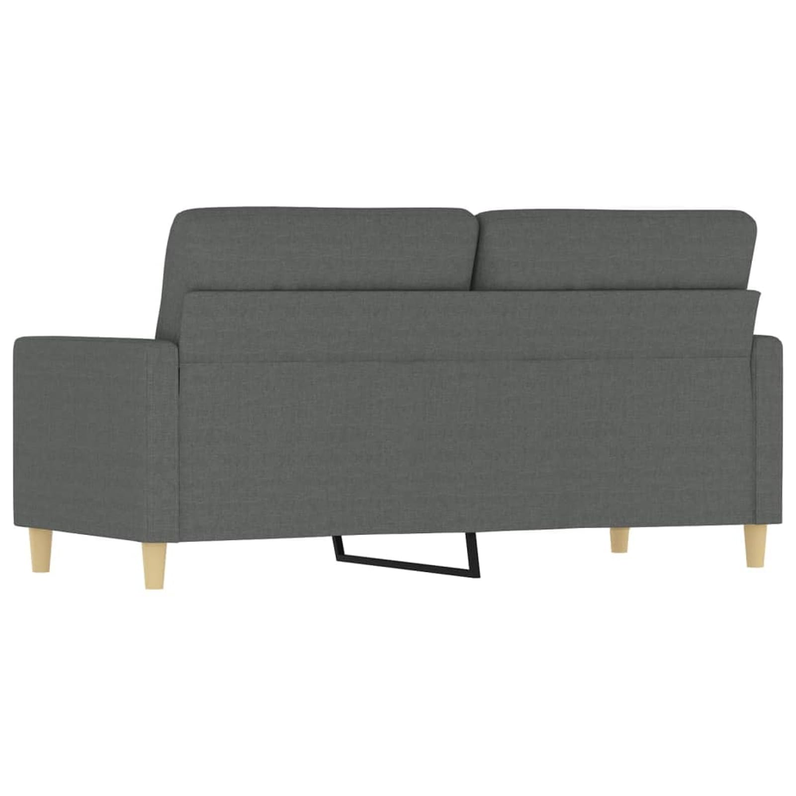 Gecheer Divano a 2 Posti Grigio Scuro 140 cm, Divani Moderni Moderno Imbottito, Sofà per Soggiorno/Ufficio Dire