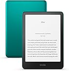 Amazon Kindle Paperwhite Signature Edition Metallic Jade (Amazon Exclusive) – Our fastest Kindle with an auto-adjusting front light, wireless charging, and weeks of battery life (32 GB)