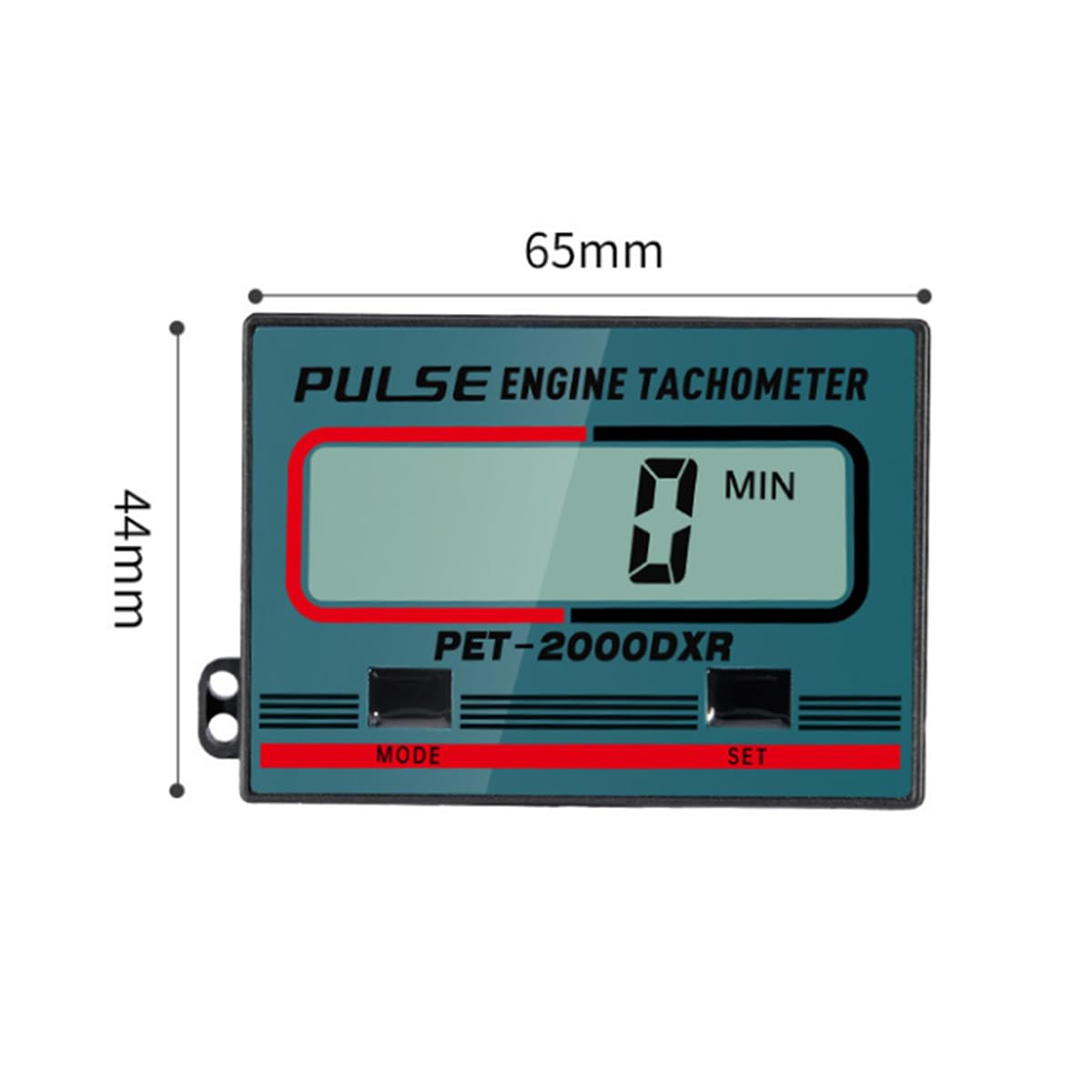 Tacómetro digital para motores pequeños de 2 y 4 tiempos,tacómetro para motosierra,pulso inductivo para cortadoras de césped,desbrozadoras,planeadores,motos de nieve y lanchas motoras