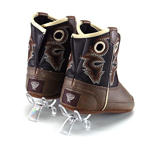 M&F Western Kids baby-boys Trace Baby Boy's Infant/Toddler Bucker Boot3