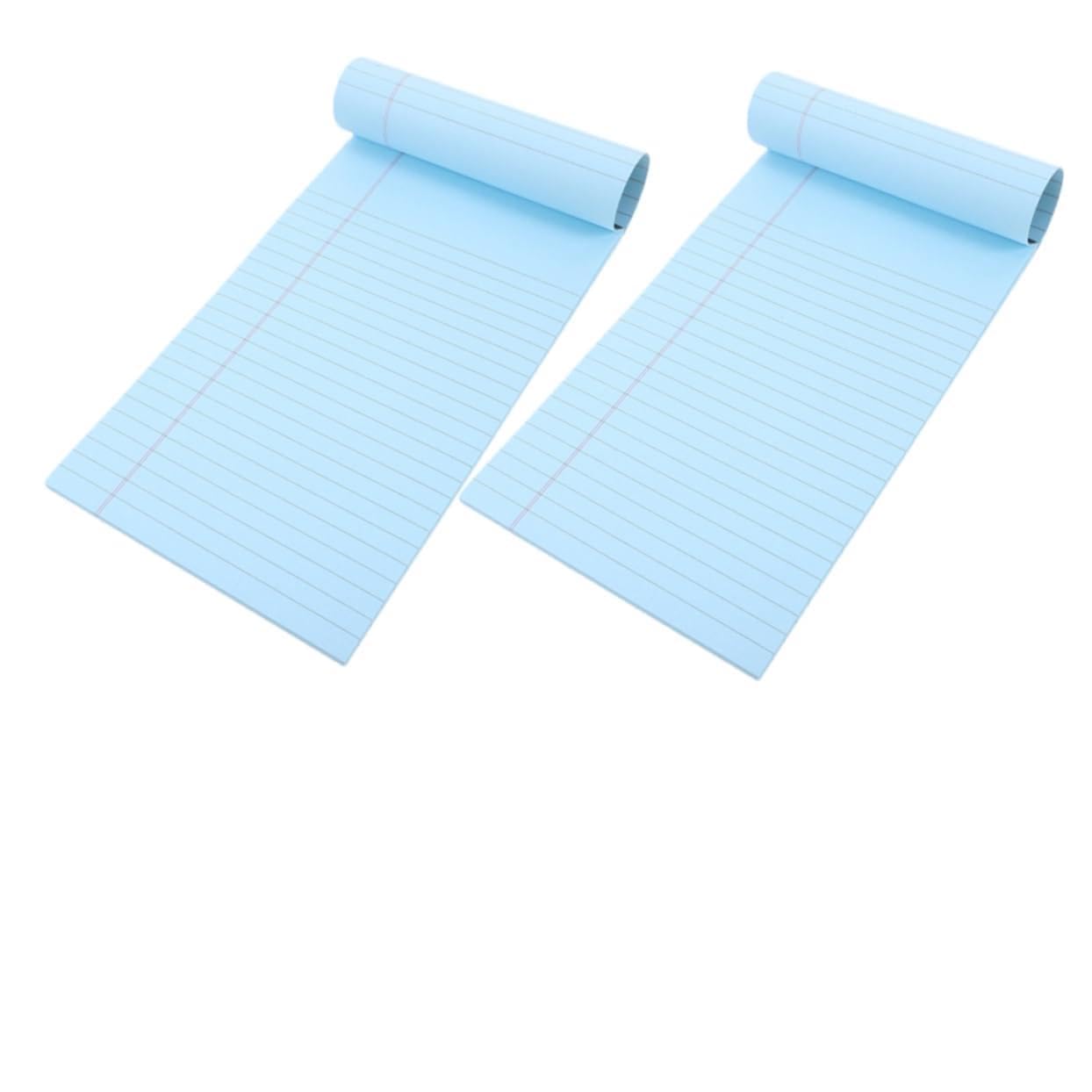 Blocco Note Legali 6 Pezzi Carta a Righe per Scrivere