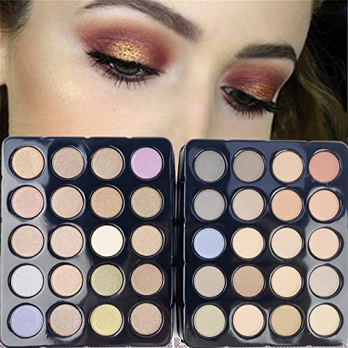 Phantomsky Professional 132 Colors All-In-One Makeup Palette Cosmetic Contouring Kit Combination With Eyeshadow, Cream Concealer, Eyebrow Powder, Lip Gloss Blusher And Pressed Powder #TOP3
