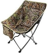Folding Camping Chair Portable, Sturdy Ultralight Backpack Beach Chair Foldable Camping Chairs wi...