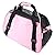 MoYouno Portable Small Pet Carrier, Soft-Sided Cat Carrier, Dog Carrier, Airline Approved Pet Travel Carrier for Puppy, Kitten, Rabbits, Durable Foldable Transport Cage, Pink