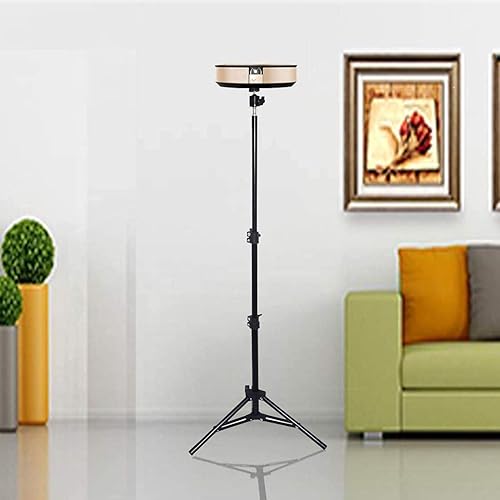 Miniatura 6 de Soporte de suelo para proyector, soporte de trípode portátil, soporte plegable para proyector, cámara, cámara web (18 a 40 pulgadas), soporta hasta